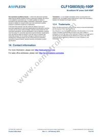 CLF1G0035S-100PU Datasheet Page 15