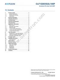 CLF1G0035S-100PU Datasheet Page 16