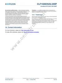 CLF1G0035S-200PU Datasheet Page 18
