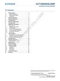 CLF1G0035S-200PU Datasheet Page 19