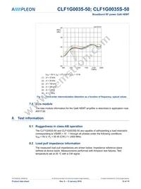 CLF1G0035S-50 Datasheet Page 10