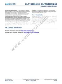 CLF1G0035S-50 Datasheet Page 18