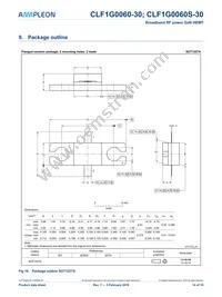 CLF1G0060S-30U Datasheet Page 14