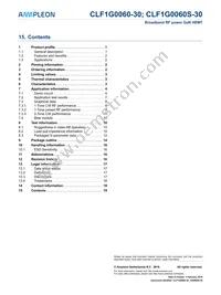 CLF1G0060S-30U Datasheet Page 19