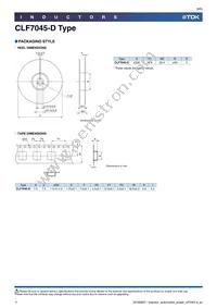 CLF7045T-151M-D Datasheet Page 9