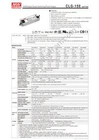 CLG-150-48B Datasheet Cover