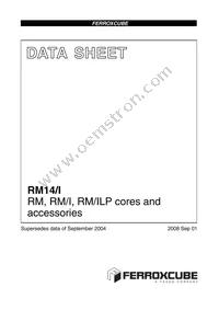 CLI/P-RM14/I Datasheet Cover