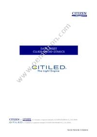 CLL620-0101B2-273M1C5 Datasheet Cover