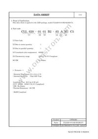 CLL620-0101B2-65AM1C5 Datasheet Page 2