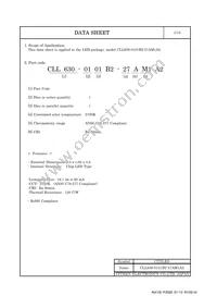 CLL630-0101B2-27AM1A2 Datasheet Page 2