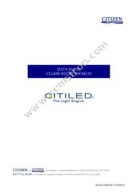 CLL630-0101B2-65CM1A2 Datasheet Cover