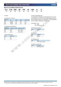 CLLC1AX7S0G334M050AC Datasheet Page 4