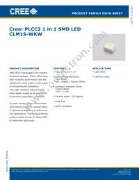 CLM1S-WKW-CTBVB153 Datasheet Cover