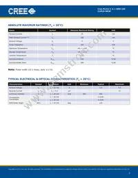 CLM1S-WKW-CTBVB153 Datasheet Page 2