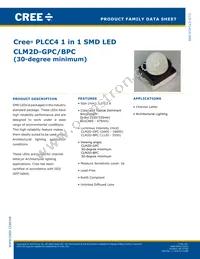 CLM2D-GPC-CB0E0783 Datasheet Cover