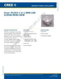 CLM4B-RKW-CWAWBAA3 Datasheet Cover