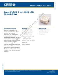 CLM4S-DKW-CDGGMDDDD3 Datasheet Cover