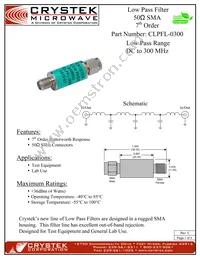 CLPFL-0300 Cover