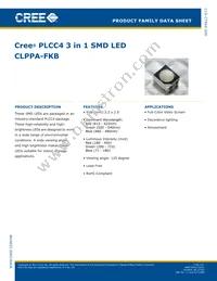 CLPPA-FKB- CEHGKADEE7A363 Datasheet Cover