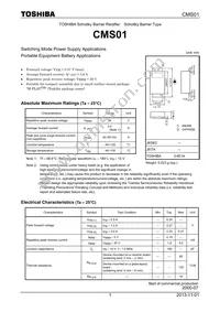 CLS01 Datasheet Cover