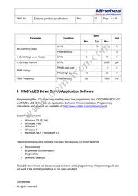 CLSD-020-PRG-G2 Datasheet Page 6