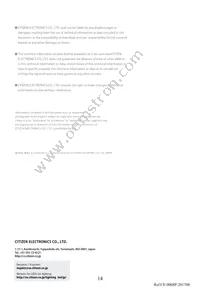 CLU024-1204B8-LPGV1F7 Datasheet Page 14