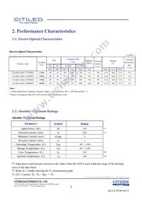 CLU026-1201C1-403H5G3 Datasheet Page 3