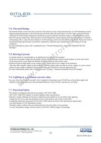 CLU026-1203C1-403H5G3 Datasheet Page 12