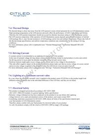 CLU026-1203C1-653M2G2 Datasheet Page 12