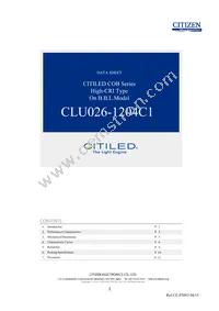 CLU026-1204C1-403H5G3 Datasheet Cover