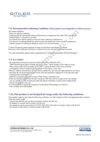 CLU026-1204C1-403H7G5 Datasheet Page 13