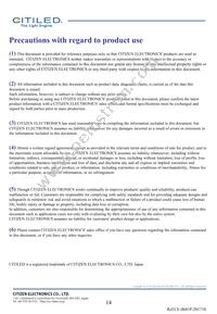 CLU026-1204C1-653M2G2 Datasheet Page 14