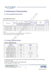 CLU027-0303C1-403H5G3 Datasheet Page 3
