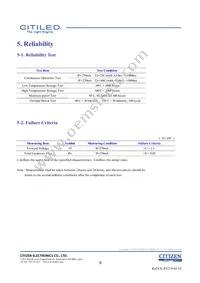 CLU027-0303C1-403H5G3 Datasheet Page 9