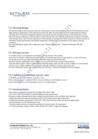 CLU028-1201C4-303H7K4 Datasheet Page 12