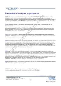 CLU028-1201C4-303H7K4 Datasheet Page 14