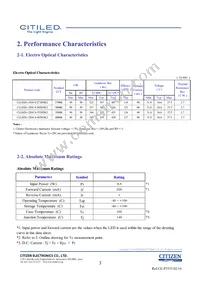 CLU028-1201C4-403H5K2 Datasheet Page 3