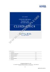 CLU028-1201C4-653M2K1 Datasheet Cover
