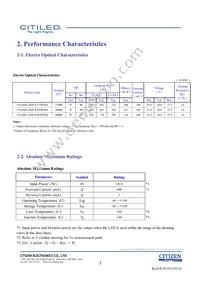 CLU028-1202C4-403H7K4 Datasheet Page 3