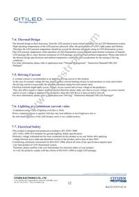 CLU028-1202C4-403H7K4 Datasheet Page 12