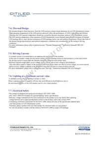 CLU028-1202C4-653M2K1 Datasheet Page 12