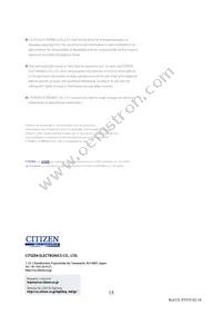 CLU028-1203C4-353H5K2 Datasheet Page 15