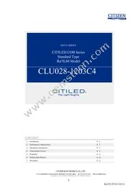 CLU028-1203C4-653M2K1 Datasheet Cover