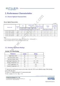 CLU028-1204C4-273H5K2 Datasheet Page 3