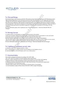 CLU028-1204C4-403H7K4 Datasheet Page 12