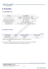 CLU034-1206B8-LPGV1F7 Datasheet Page 8