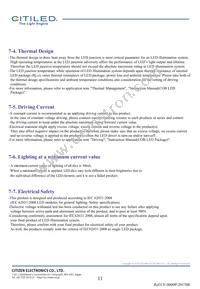 CLU034-1206B8-LPGV1F7 Datasheet Page 11