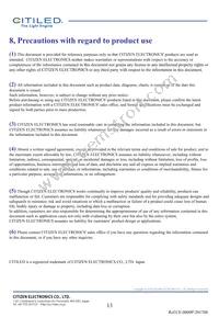 CLU034-1206B8-LPGV1F7 Datasheet Page 13