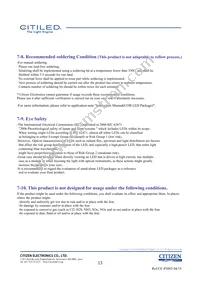 CLU036-1205C1-403H5G3 Datasheet Page 13