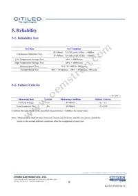 CLU036-1206C1-403H5G3 Datasheet Page 9